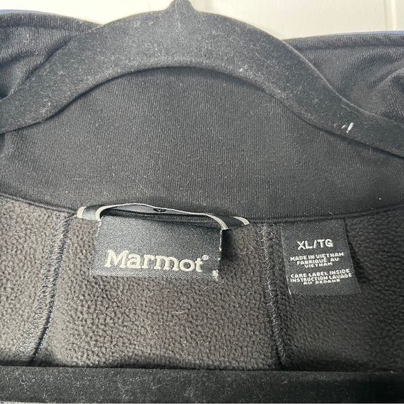 Marmot Gravity Softshell Jacket Fleece Lined Blue Men's XL - Picture 11 of 13